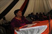 Minister Mokonyane responding to water grievance in Giyani